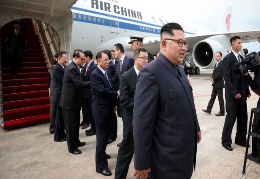 North Korea's Kim lands in Singapore, on cusp of making history with Trump summit